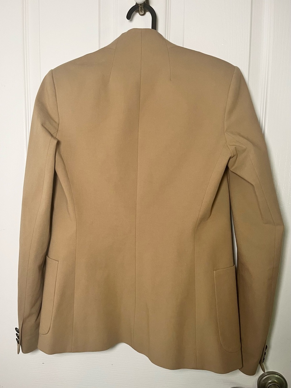 Theory Women's Tan Open-Front Blazer - Picture 2 of 6